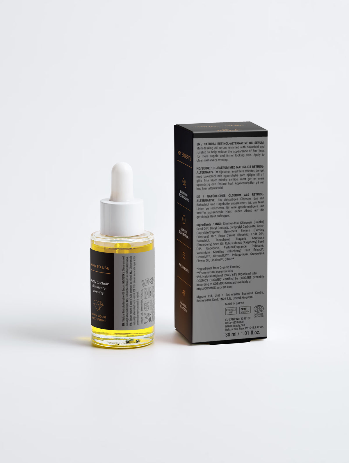 Prime Shift Look Night Facial Oil – Bakuchiol + Botanical Oils product image 5